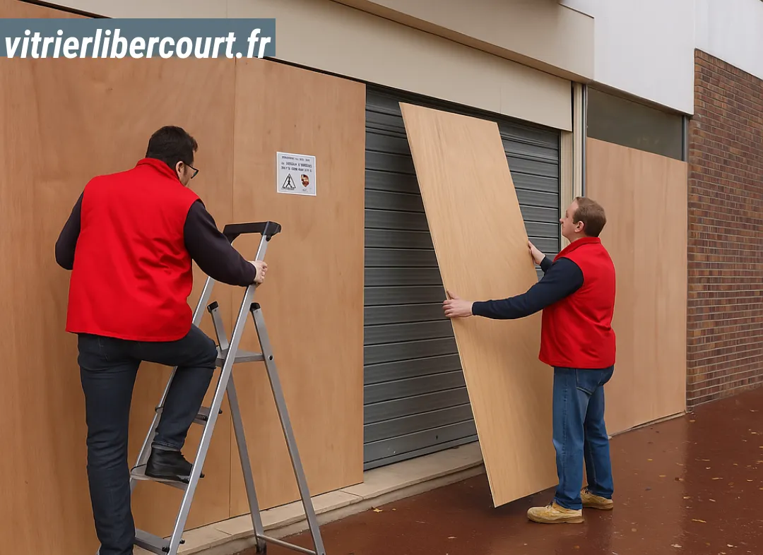 Mise en sécurité fermeture provisoire Libercourt